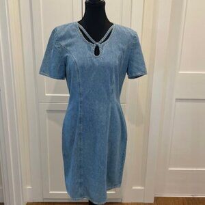 Denim Dress, Size 10, New with Tags
